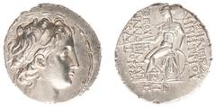 Hellenistic Monarchies The Seleukid Kingdom - Demetrios II Nikator (145-140 BC) - First Reign (145-140 BC) - AR Tetradrachm (Antioch SE 168 (145/144 BC), 16.44 g) - Diademed head right in wreath borde