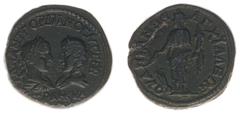 Roman Imperial Coinage Roman Imperial Coinage - Gordianus III (238-244) - Thrace / Anchialus - With Tranquillina (12.60 g) - AVT KM ANT ΓOPΔIANOC AVΓ CAB TPANKVΛΛINA Draped busts of Gordian, laureate,