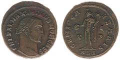 Roman Imperial Coinage Roman Imperial Coinage - Maximinus Daia (305-313) - Bill. Follis (Alexandria 308-310, 7.22 gm.) - Laureate head right / Genius standing left (RIC 100a / S. 14730) - VF/XF / some