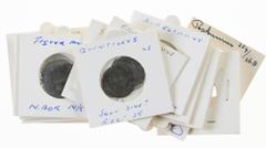 Ancient coins in lots - Roman coinage Ancient coins in lots - Roman coinage - A small lot Roman Antoniniani: 3 x Gallienus, 4 x Aurelianus, 2 x Carinus, Maximianus, Diocletianus, Quintillus, Postumus 