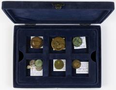 Ancient coins in lots - Miscellaneous coinage Ancient coins in lots - Miscellaneous coinage - Varied lot: primitive money, (coin-)weights, medieval pseudo coin type denier tournois, prutah Judea and a