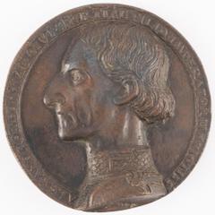 World Coins (single lots) Italy - Medals & Tokens - AE Renaissance medal Alessandro and Costanzo, Lords of Pesaro. 1475 after Gianfrancesco Enzola, Bust of Alexander (Alessandro) Sforza to left. ALEXA