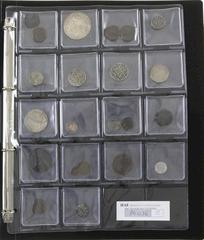 Coins world in lots (albums) Coins world in albums - India - Mixed lot of local and Princely State coins incl. incl. Gwalior, Mysore, Podukkottai, Travancore, miscellaneous Maratha, Sutanate e.a., als