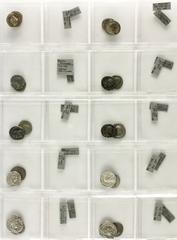 Interesting collection of Denarii including 6 x Septimius Severus, 6 x Caracalla, 2 x Geta, 3 x Severus Alexander, 1 x Maximinus Thrax and 2 Antoniniani of Gordianus III - totally 20 coins in avg. nic