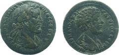 Cyprus - Romans on Cyprus - Antoninus Pius and Marcus Aurelius (141-161) - AE31 (27.31 gm.) - Laureate and draped bust of Antoninus Pius right / Bare-headed, draped and cuirassed bust of Marcus Aureli