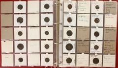 Ancient coins in lots - Lot with more than 60 ancient mainly bronze coins, mainly Roman but also some Byzantine and Greek coinage, mixed conditions and several eras and rulers, thus a nice starting co