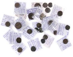 Ancient coins in lots - A collection of Alexandrian Roman coinage: 19 Bill. Tetradrachms of Galerius, Numerianus, Probus, Galerius, Diocletianus, Maximianus, etc. in avg. a.VF and 7 larger AR Tetradra