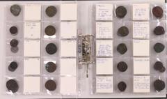 Ancient coins in lots Ancient coins in lots - A nice collection of Roman Provincial coins for Egypt, Alexandria, many Drachms/AE but also Tetradrachms (Bi. and AE) including Claudius I (1 AE + 1 Diobo