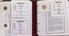Ancient coins in lots Ancient coins in lots - A lot with 2 albums: 1 album with 19 Roman coins (18 (late) Roman bronzes and 1 AR Antoninianus of Gordianus), 1 album with 20 ancient coins (9 x 4th cent