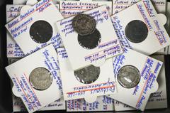 Ancient coins in lots Roman coinage - A collection of Roman Antoniniani: Gallienus (6), Traianus Decius (2), Probus (2), Carinus, Severina, Philippus I Arabs, Gordianus III, Herennia Etruscilla, Tacit