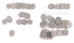 Arabian Empires - Ottoman Empire, Bayezit II b. Mehmed (1481-1512), AR Akçe AH886, Bursa (6), Edirne (17), Novar (9), Tireh (3), Qonstantiniyye (23), Serez (1) & Uskob (5) - Lot of c. 64 selected spec