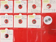 Greek / Hellenistic coinage Greek / Hellenistic coinage - A nice lot with small ancient Greek coins: an AR 3/4 Obol of Cilicia/Tarsos, an AR Diobol of Lesbos, an AR Hemiobol of Lesbos (?), 2 x an AR 1