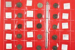 Roman coinage Roman coinage - A nice collection of Roman Sestertii: Crispina, Commodus, Diva Faustina Mater, Maximinus, Severus Alexander (3), Julia Soaemias, Julia Maesa, Gordianus III, Traianus Deci