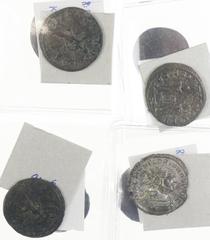 Roman coinage Roman coinage - Roman Empire - lot of 8 antoniniani of empreror Florianus: Pacator Orbis, Provide Aug, etc. - F to VF