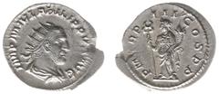 Roman Imperial Coinage Philippus I Arabs (244-249) - AR Antoninianus (Rome AD 246, 3.50 g) - IMP M IVL PHILIPPVS AVG, radiate, draped and cuirassed bust right / P M TR P III COS P P, Felicitas standin