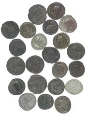 Ancient coins in lots - Roman coinage Ancient coins in lots - Roman coinage - Lot 22x Antoniniani: 1x Treb. Gallus RIC 69; 1x Valerian RIC 106; 6x Gallienus RIC 143, 159, 176, 181, 186, 192; 2x Saloni
