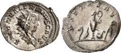 RÖMER RÖMISCHES KAISERREICH. Saloninus Caesar 258-260. Antoninian (258/260) 3,53g, Köln. Palliumbüste m. Strkr. n.r. SALON VALERIANVS CAES / PIETAS AVG Sakralgerät. RIC 9, C. 41, Elmer 69, Göbl 914. .