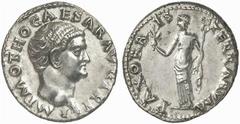 Otho. AD 69. Denarius (Silver, 3.53 g 6), Rome, circa 15 January - 9 March 69. IMP M OTHO CAESAR AVG TR P Bare head of Otho to right. Rev. PAX ORBIS TERRARVM Pax standing to left holding branch in her