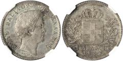 The El Greco Collection of Modern Greek Rarities / Otho GREECE. Otho, 1832-1862. 1 Drachmi 1832 (Silver, 23 mm, 4.41 g, 6 h), Munich, struck from dies by Carl Friedrich Voigt, reeded edge. ΟΘΩΝ ΒΑΣΙΛΕ