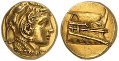 A distinguished collection of greek coins: The property of a Late Collector PTOLEMAIC KINGS OF EGYPT. Ptolemy I Soter, as satrap, 323-305 BC. Stater (Gold, 15.5 mm, 8.53 g, 12 h), Alexandria, c. 312. 