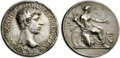 Five Centuries of European Medals and Plaquettes Italy, Florence. Alessandro de’Medici. 1531-1536. Medal (Silver, 33mm, 22.86 g 6), a cast by Domenico di Polo de’ Vetri (after 1480-c. 1547), 1533-1536