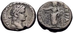The Prof. James M. Collier Collection - Roman Provincial Coins EGYPT. Alexandria. Otho, 69. Tetradrachm (Billon, 25 mm, 13.86 g, 12 h), Dated regnal year A (1) = 15 January-25 April 69. ΑΥΤΟΚ ΜΑΡΚ ΟΘ[