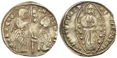 Crusader States CRUSADERS. Beyliks of Western Asia Minor. After 1348. Ducat (Gold, 22 mm, 3.45 g, 3 h), late 'K' Series, imitating the Venetian ducats of Andrea Dantolo, (1344-1354). ANDR DANDVLO - S 