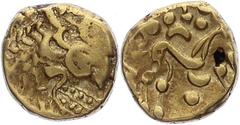 Celtic - Ambiani - Stater (2nd century BC) Ancient Celtic - Ambiani Stater (2nd century BC) (DT 158) Au, 6.39 g (16 mm) TB/TTB