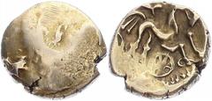 Celtic - Senones - Stater Uniface (65-35 BC) Ancient Celtic - Senones Stater Uniface (65-35 BC) DT 169var Au, 5.83 g (17 mm) TTB