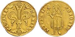 Italian States - Papal States-Avignon (City) - Urban V, Gold Florin (1362-1370), (Avignon) Europe Italian States - Papal States-Avignon - City Urban V Gold Florin (1362-1370), (Avignon) Bd. 909, F. 29