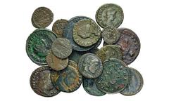 Lote (51 moedas de bronze) BC+ e BC 8 Follis e 43 Aes