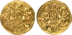 Visigodas - Sisebuto (612-621) - Tremissis Ouro - Tremissis, ISPALI, limpa, CNV 219, 1,55g, MBC