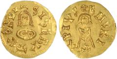 Visigodas - Sisebuto (612-621) - Tremissis Ouro - Tremissis, EMERITA, CNV 258, 1,35g, MBC