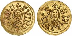 Visigodas - Suintila (621-631) - Tremissis Ouro Tremissis CNV 289 1,44g quase BELA