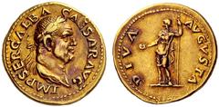 The Roman Empire Galba, 68-69 Aureus July 68-January 69, AV 7.29 g. IMP SER GALBA – CAESAR AVG Laureate and draped bust r. Rev. DIVA – AVGVSTA Livia, draped, standing l., holding patera in extended r.