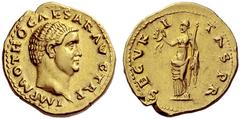 The Roman Empire Otho, January – March 69 Aureus 15th January-mid April 69, AV 7.26 g. IMP M OTHO CAESAR AVG TR P Bare head r. Rev. SECVR – I TAS P R Securitas standing l., holding wreath and sceptre.