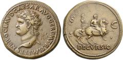 The Roman Empire The Geoffrey Cope Collection of Ancient Greek and Roman Bronzes. The Roman Empire. Nero augustus, 54 – 68. Description Sestertius, Lugdunum circa 65, Æ 37 mm, 29.69 g. NERO CLAVD CAES