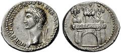 The S.C. Markoff Collection of Roman Coins The Roman Empire In the name of Nero Claudius Drusus, father of Claudius Denarius circa 41-45, AR 3.80 g. NERO CLAVDIVS DRVSVS GERMANICVS IMP Laureate head l