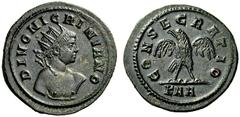 The S.C. Markoff Collection of Roman Coins The Roman Empire Divo Nigriniano, son of Carinus Antoninianus or aurelianus 283-284, billon 3.40 g. DIVO NIGRINIANO Radiate and naked half bust r. Rev. CONSE