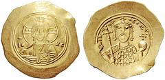 The Byzantine Empire The mint is Constantinopolis unless otherwise stated Nicephorus III Botaniates, 3 April 1078-1 April 1081 Histamenon 1078-1081, EL 4.39 g. Facing bust of Christ with decorated nim