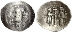 The Byzantine Empire The mint is Constantinopolis unless otherwise stated Alexius I Comnenus, April 1081 – August 1118, with colleagues from 1088 Pre-reform coinage, 1081-1092. Debased trachy, Thessal