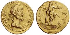 The Roman Empire Pescennius Niger, 193 – 194 Contemporary Indian imitation. Aureus, AV 7.13 g. IMP CAES C PESCEN NIGER IVST AVG Laureate head r. Rev. VENE – RI V – ICTR Venus standing r., leaning on c