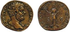 JDL Collection Part II: Roman Coins THE ROMAN EMPIRE. CLODIUS ALBINUS CAESAR, shortly after April 9, 193–end 195/beginning 196. Sestertius, Rome 194, Æ 24.10 g. Obv. D CLOD × SEPT - ALBIN CAES Bare bu