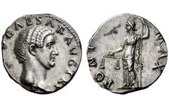 The Roman Empire Otho, 15 January – mid-April 69 Denarius March - mid-April 69, AR 3.48 g. [IMP OTHO] CAESAR AVG TR P Bare head r. Rev. PONT – MAX Aequitas standing facing l. holding scales in r., l. 