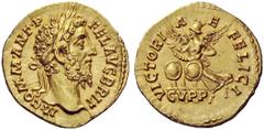 The George W. La Borde Collection of Roman Aurei Part I THE ROMAN EMPIRE Commodus augustus, 180 – 192 Aureus 186-189, AV 7.21 g. M COMM ANT P – FEL AVG BRIT Laureate head r. Rev. VICTOR – I – A – E – 
