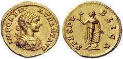 The George W. La Borde Collection of Roman Aurei Part I THE ROMAN EMPIRE Caracalla, 198 – 217 Aureus Laodicea ad Mare 198, AV 7.16 g. IMP CAE M· – AVR ANT AVG Laureate bust r., wearing cuirass decorat