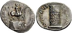 The Roman Empire Octavian, as Augustus 27 BC – 14 AD A series of Cippus issues of Augustus The Cippus was a Roman signpost often placed alongside a roadway. The cippus was engraved with information re