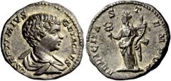 The Roman Empire Geta caesar, 198 – 209 Seven portrait types were identified for Geta, spanning the period between his nomination as Caesar and his assassination late in 211. Initially his portrait ev