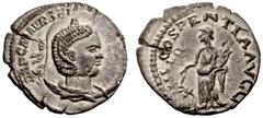 The Roman Empire Dryantilla, wife of Regalianus No.: 624 Schätzwert/Estimation: CHF 12000.- d=19 mm Antoninianus or double-denarius, Carnutum circa 260-261, AR 2.55 g. IMP C M AVR SV [LP DRYANTILLA AV