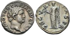 The Collection of a Perfectionist of Roman Imperial Silver Coins Otho, 15th January - April 69. Denarius 15 January-Mid April 69, AR 3.34 g. IMP OTHO CAESAR AVG TR P Bare head r. Rev. SECV – RI – TAS 